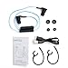 Masione® Sport Bluetooth Headphone Earphone Wireless Stereo Headset Earpiece with Microphone For iPhone Samsung LG Cell Phones Tablet (Black Blue)