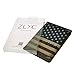 ZLYC Vintage Novelty PU Leather Travel Wallet Passport Holder Case Waterproof Cover, US National Flag