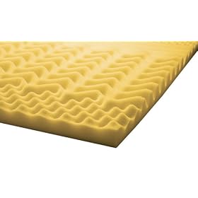 Obus Forme Ortho-Pedic Memory Foam Mattress Topper with Soy Extract and Atmosphere Techonology and New Multi-Zone Design, 2"