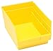 Quantum Storage Systems K-QSB207YL-8 Economy Shelf Bins, 11-5/8" x 8-3/8" x 6", Yellow (Pack of 8)