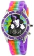 Justin Bieber Kids' JB1026  Round Digital Multi-Colored Silicone Strap Watch