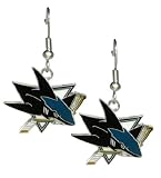 San Jose Sharks - NHL Team Logo Dangler Earrings