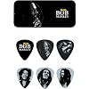 Dunlop - bobpt04h - Bo�te de 6 m�diators Heavy diff�rents Bob Marley silver serie