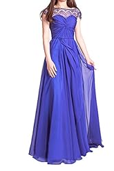 Sweetheart Lace Pleated Chiffon Bridesmaid Dress/Prom Dress 