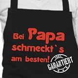 Produkt-Bild: Bei PAPA schmeckt`s am besten! Garantiert! - Kochsch&uuml;rze, K&uuml;chensch&uuml;rze, Grillsch&uuml;rze - Die Geschenkidee!