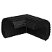 2m Baby Child Kids Safety Safe Table Desk Edge Cushion Protector w/ Tape + 4 Corner Guards Black