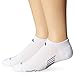 adidas Men's Climacool X II No Show Sock (2-Pair), White/Black/Aluminum 2/Dark Onix, Size 6-12