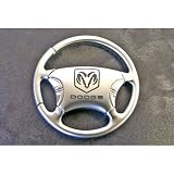 Dodge RAM Logo Steering Wheel Key Chain