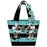 Mickey Mouse and Minnie Mouse Large Canvas Tote by Disney Couture