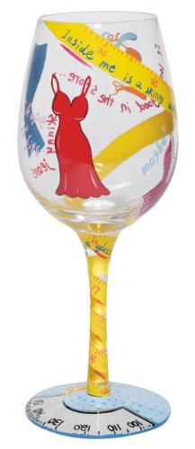 Lolita Wine Glass Kind On On A Diet - GLS11-5580E