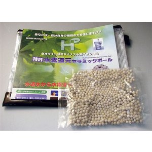 水素還元セラミックボール　（Hydrogen Reduction Ceramic Ball） ゼオライト活用！　水道水から水素還元水を作ります