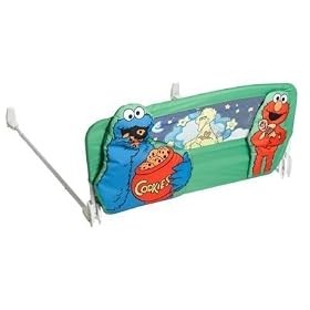 The First Years - Sesame Street 3D Bedrail for Ages 2-5 by The First Years
