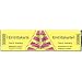 Sigel ER816 Eintrittskarten in Rollen, gelb, fortlaufend nummeriert, 60x30 mm, 1000ST