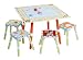 Levels of Discovery Alphabet Soup Table and Stool Set Multi-Color