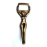 Naked Lady Bottle Opener Solid Brass Nude Church Key Vintage Reproduction