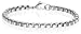 Men's Titanium 5mm Venetian Box Chain Bracelet, 8