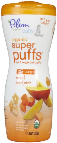Plum Organics Super Puffs - Mango & Sweet Potato - 1.5 oz
