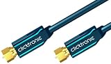 Clicktronic Casual F-Koaxial SAT Antennenkabel (F-Stecker/F-Stecker) 20 m