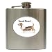Basset Hound Hip Flask (6 oz)