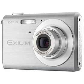 Casio Exilim EX-Z60 Silver Digital Camera [6MP, 3x Optical Zoom] 2.5" LCD