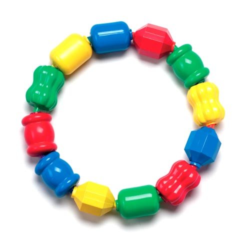 FISHER PRICE Snap-LOCK Beads Fun Shapes BABY Classic TOY Infant Developmental