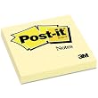 Post-it Notes, Original Pad, 3"X3", Canary Yellow, 12 Pads/Pack MMM654YW