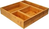 Island Bamboo 4-Piece Kitchen Organizer