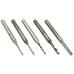 5 Carbide Twist Drill Bits Jewelers Drilling Tools 1/8"
