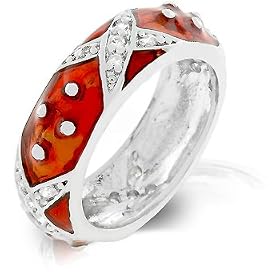 Nvie’s Red Enamel Ring