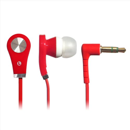 Cbus Wireless Red 3.5mm Stereo Earphone Headphone for Apple iPad 2 / iPad / iPod / Nano / Touch / MP3 MP4 Player Cbus Wireless Red 3.5mm Stereo Earphone Headphone for Apple iPad 2 / iPad / iPod / Nano / Touch / MP3 MP4 Player