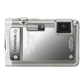 Olympus Stylus Tough 8010 14MP Digital Camera with 5x Wide Angle Zoom and 2.7 inch LCD (Silver)