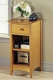 Anywhere Table/telephone Stand With One Drawer Oak