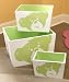 Set of 3 Adorable Build-A-Bear Storage Boxes With Green Bear