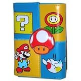 Super Mario Brothers: Bi-Folded Wallet / Blue