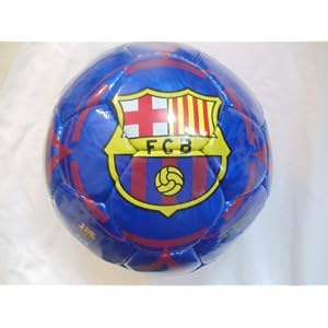 FC BARCELONA OFFICIAL SOCCER BALL SHINY BLUE