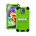 Trident Kraken AMS Series Case for Samsung Galaxy S5 - Retail Packaging - Green