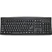 Korean English Wired USB Bilingual Black Computer Keyboard (White English and Korean Letters on Black Keys)