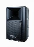 Hisonic Professional 8 &acute; Amplified Powered 2 - Way PA Speaker, 80 Watts, HS687 - B0009JBN76