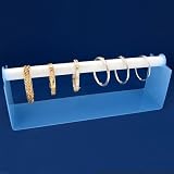 Search : Frosted Blue Acrylic Bangle Bracelet Display Stand 15"