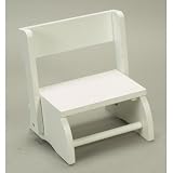 Gift Mark Childrens Flip Stool, White, Small