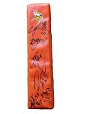 2011 Minnesota Vikings Team Autographed Logo Football End Zone Pylon Featuring 34 Signatures Including Notables: Kevin Williams, Kyle Rudolph, Toby Gerhart, Ryan Longwell, Chris Kluwe, Joe Webb, Devin Aromashodu and More! Proof Photo of the Vikings Signing for Us.