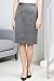 (Parent_T591432S) Autograph Stripe Knee Length Pencil Skirt with Wool in Miscellaneous