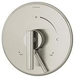 Symmons 3500-CYL-B-STN-TRM Dia Shower Valve Trim [並行輸入品]