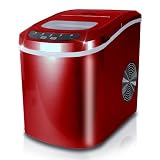 Jago EWZB02rot Eisw�rfelmaschine 220-240V, 50Hz GS gepr�ftvon "Jago"