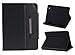 Eforstore Universal Carrying Case Folio Faux Leather Stand Flip Cover for 8 Inch Android Tablet (8 Inch, Black)