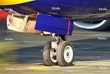 Wallmonkeys Peel and Stick Wall Graphic – Landing Gear – 18″W x 12″H