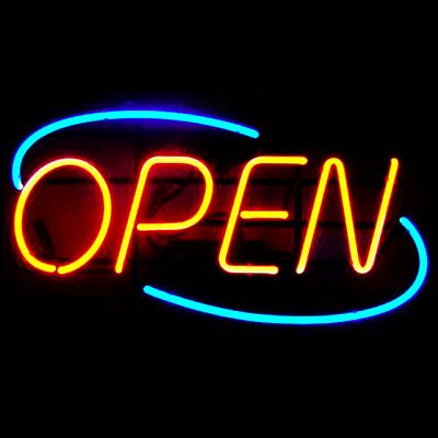 Buy Edge Marketing 260031 Open Neon Sign