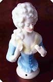 Gebruder Heubach Court Figure Half doll 7200 1