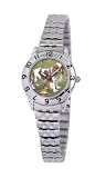 American Kennel Club Women's Cavalier King Charles Spaniel Silver-Tone Expansion Band Watch #D1663S244