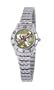 American Kennel Club Women's D1663S244 Cavalier King Charles Spaniel Silver-Tone Expansion Band Watch